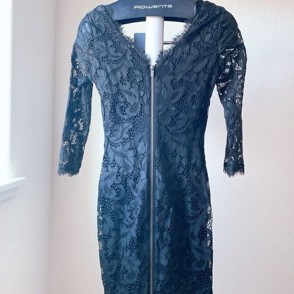 DVF Zarita Lace Mini Dress - Picture 15 of 16